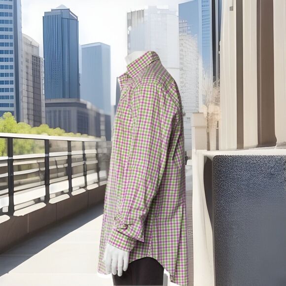 BIG & TALL Etro Spartaco 3 Mens Button Up Dress Shirt Sz XXL GUC - Picture 2 of 7